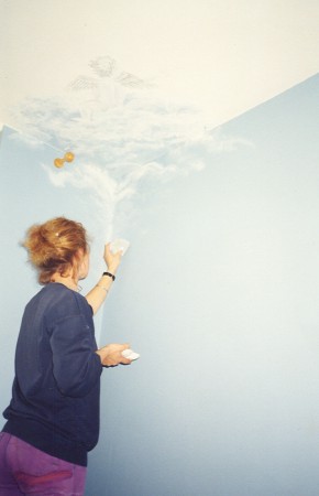 Cupido - plafond slaapkamer